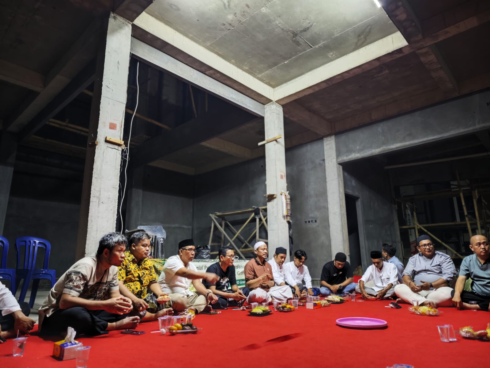 Musyawarah Dan Ramah Tamah Bersama H. Cecep Gogom Untuk Merawat Semangat Pembangunan Masjid Ar-Rasyid